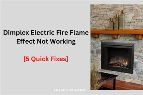 dimplex flame effect not working pdf manual